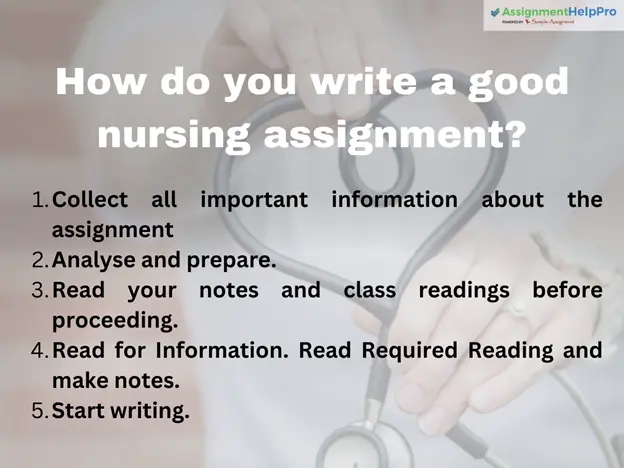 Nursing Assignment Help online